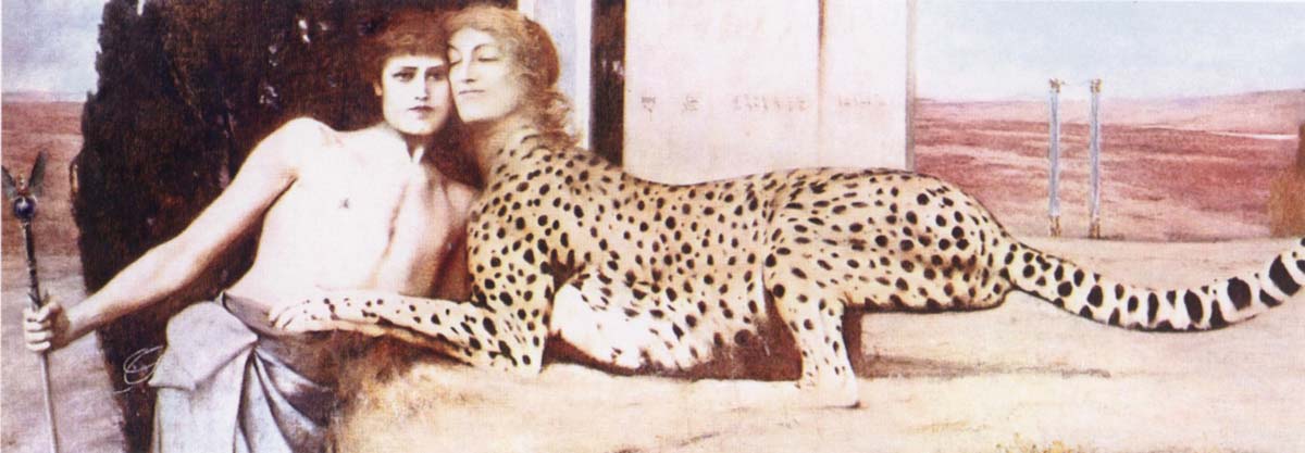 Fernand Khnopff The Caresses